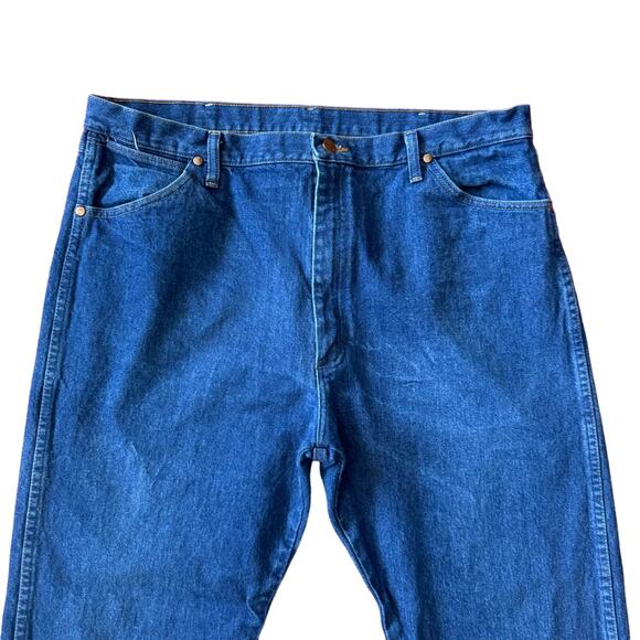 Wrangler Trouser Denim Pants Men’s Size 38x36  0147-018 - Picture 3 of 8
